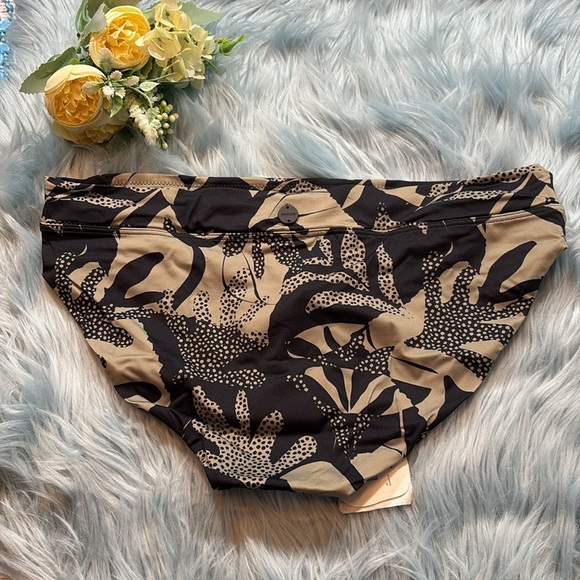NWT Prana Summer Wave Bikini Bottom in Seaside sz M - Picture 9 of 10